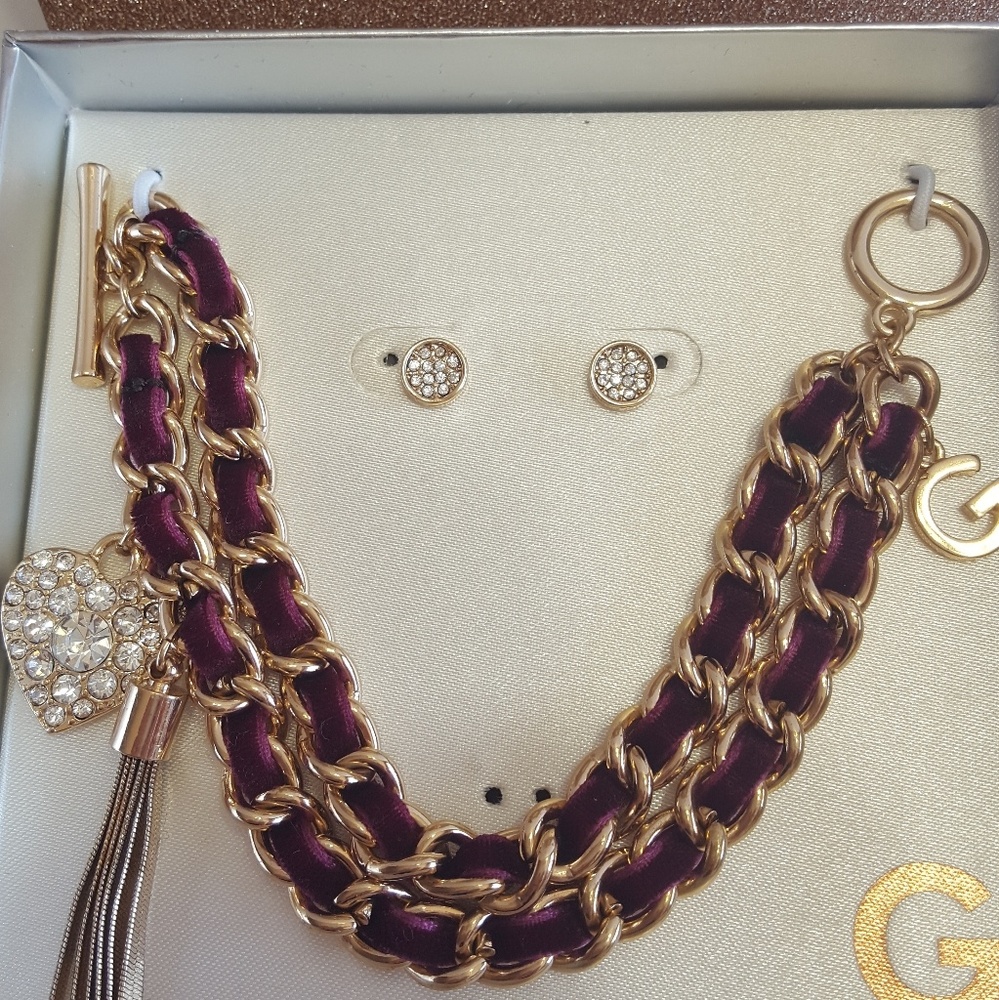 Bracelet and Earing Set